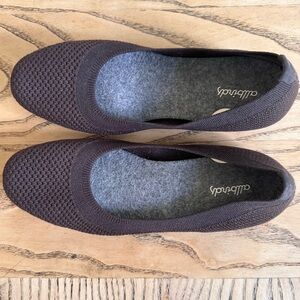 Ladies ALLBIRDS Tree Breezer Flats Rustic Brown Size 7.5 EUC!